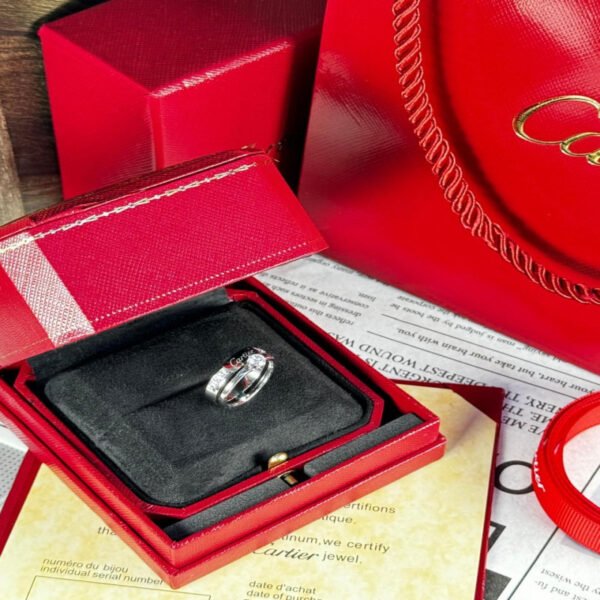 ⁦خاتم نسائي من كارتير Cartier⁩ - الصورة ⁦3⁩