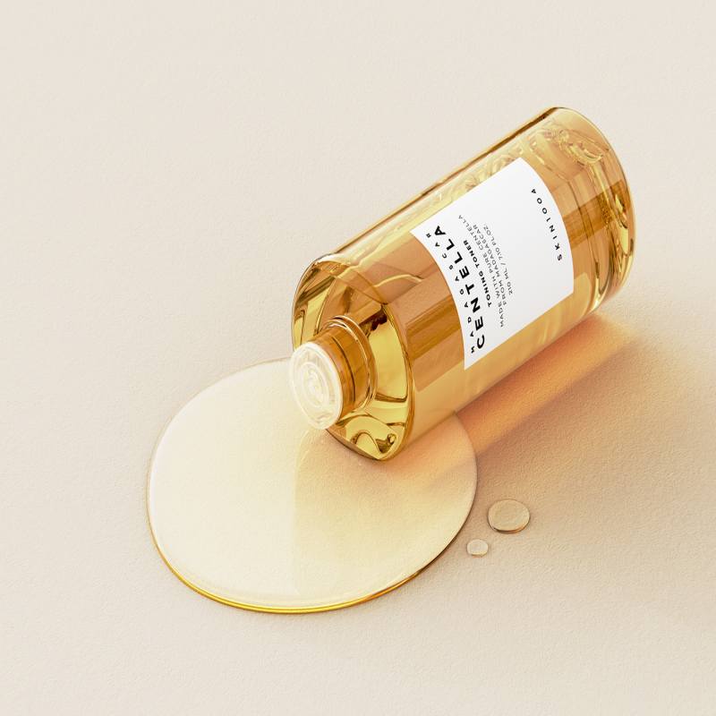 سكين 1004 - تونر مقشر لتوحيد لون البشرة بخلاصة السنتيلا 210مل - الصورة 5